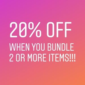 20% OFF BUNDLE